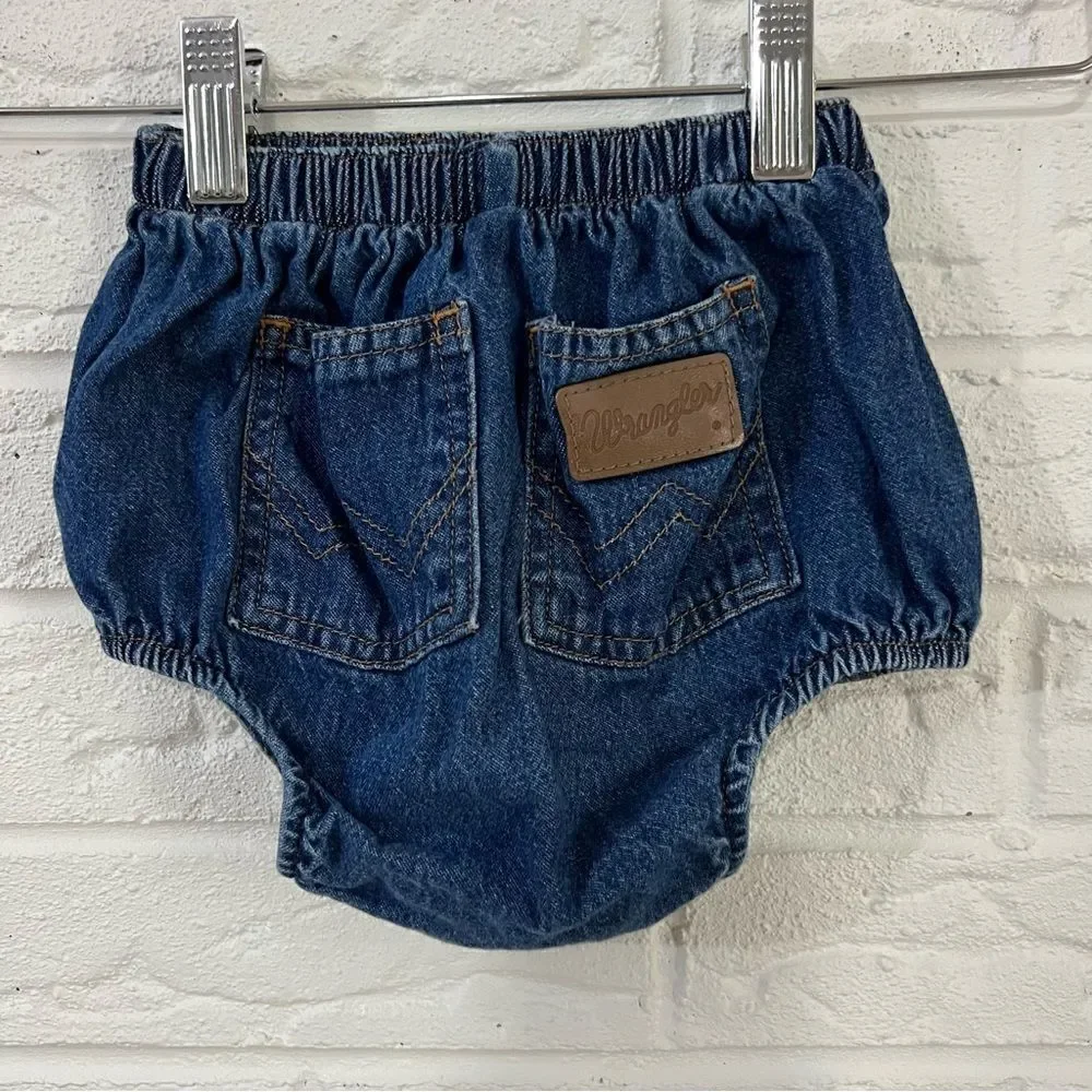 Wrangler denim diaper